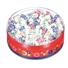 16cm圓筒盒 花研 透明蓋