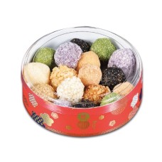 16cm圓筒盒 好事花昇 透明蓋