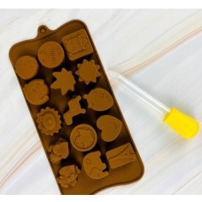 焙蒂絲 15連矽膠模 戀愛童話