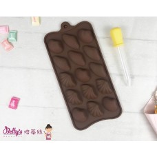 焙蒂絲 15連貝殼矽膠模