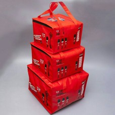 6" Birthday Cake Cooler Bag Red Guard