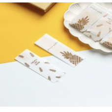 Rectangular Pineapple Cake Bag Two Types Mixed 50pcs/bag