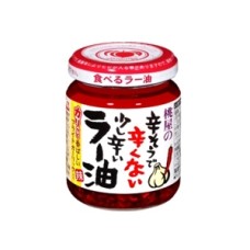 Seasoned oil pepper and garlic 桃屋 香辣蒜酥辣油 110g EA