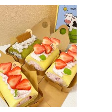 牛皮短款蛋糕盒 140*103*73 高118mm 附底襯 SET