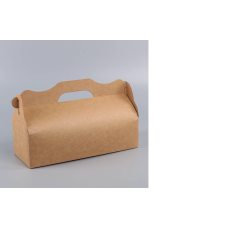 牛皮短款蛋糕盒 140*103*73 高118mm 附底襯 SET