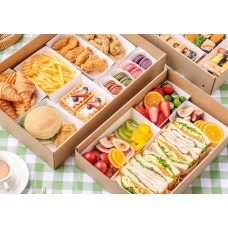 牛皮野餐盒 中號 360*250*50mm 2入/包 BAG