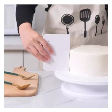 蛋糕刮板奶油抹平器 小号直角刮板